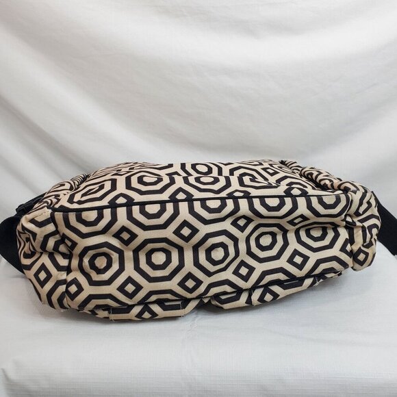 Jonathan Adler Cream Geometric Dash Skip Hop Baby Diaper Messenger bag - Picture 15 of 15
